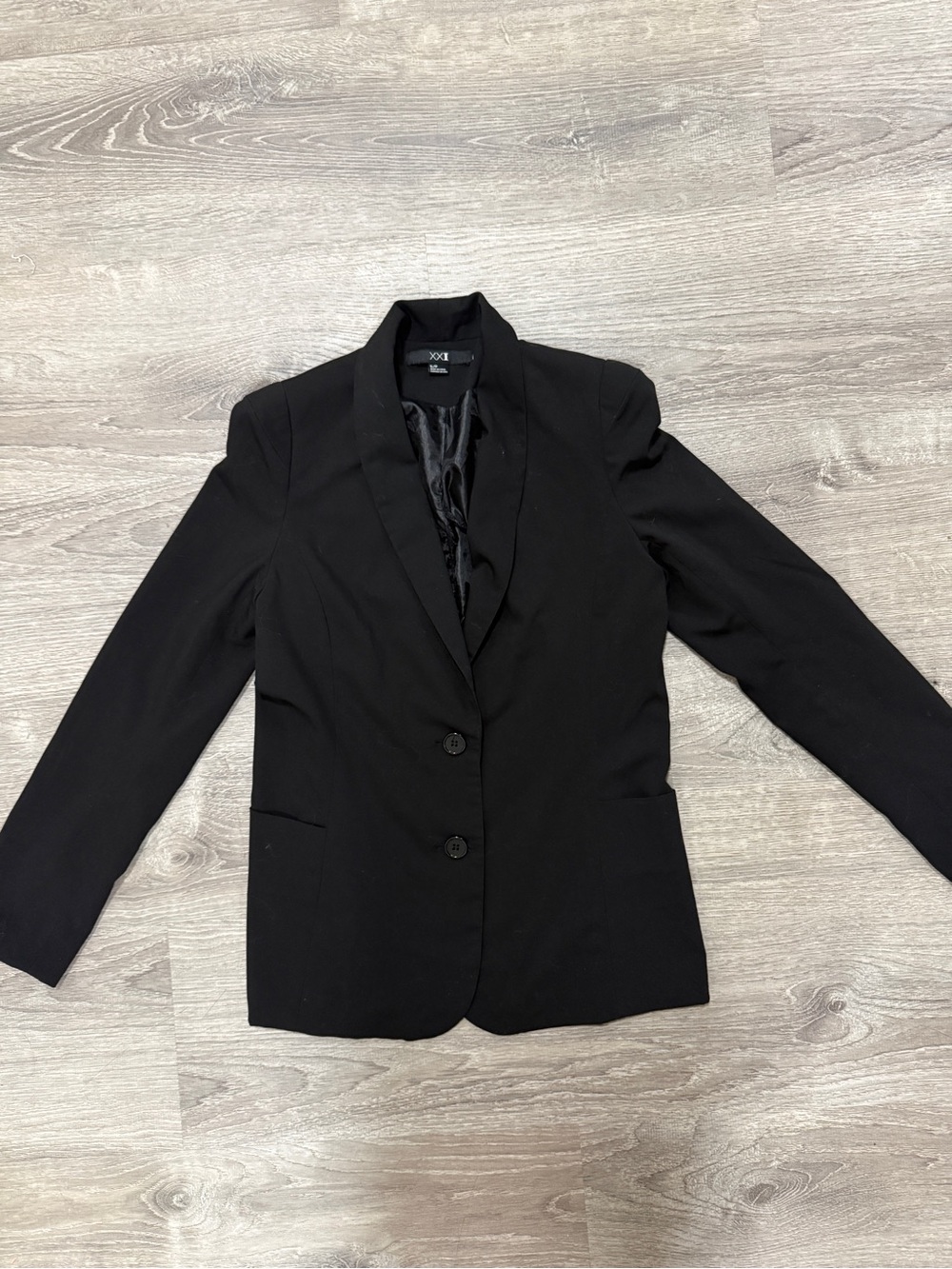 Forever 21 Black Women's 2 button blazer